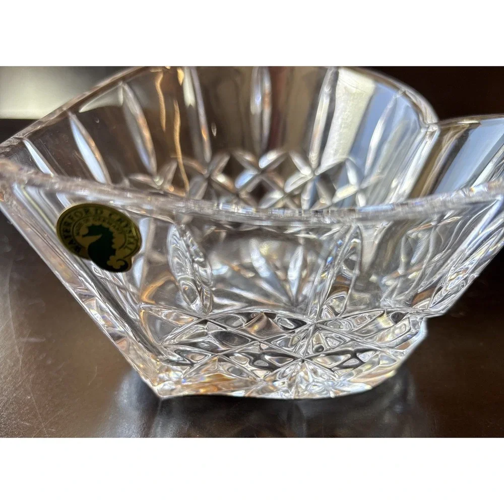 Waterford Crystal Lismore Heart Shaped Bowl (Z5)